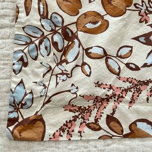 Garnet Hill ~ Nora Hemstitched Supima Cotton Percale Set of 2 King Shams